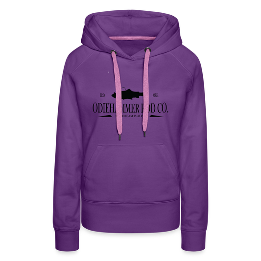 TRDMK Womens Hoodie - purple