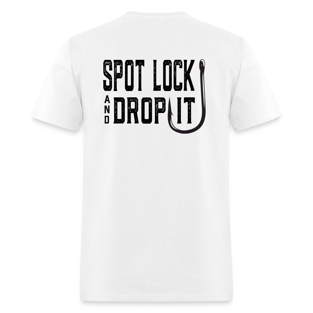 Spot Lock and Drop It - white